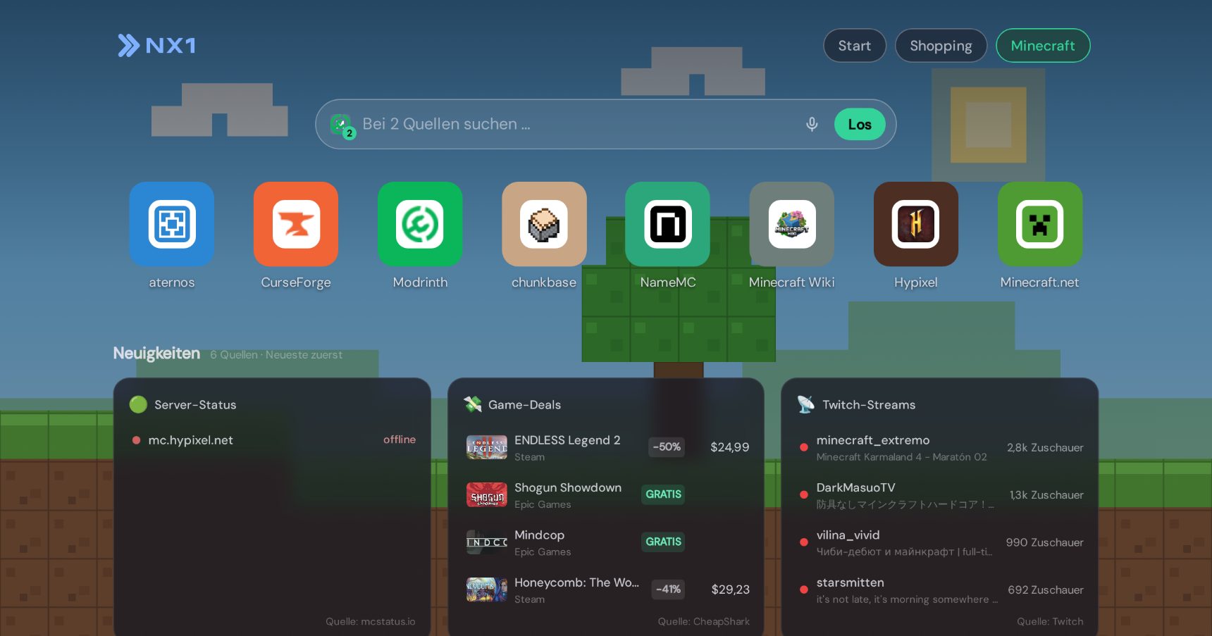 Minecraft — Vorschau